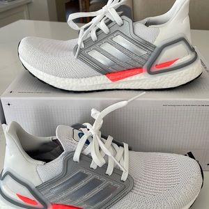 Adidas ultra boost x NASA womens white/ silver. Worn once. Size 7.5 box. $60